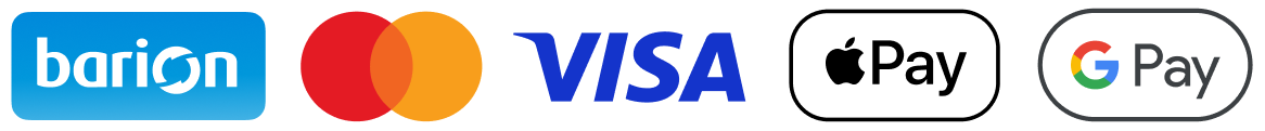 Fizetési lehetőségek logói